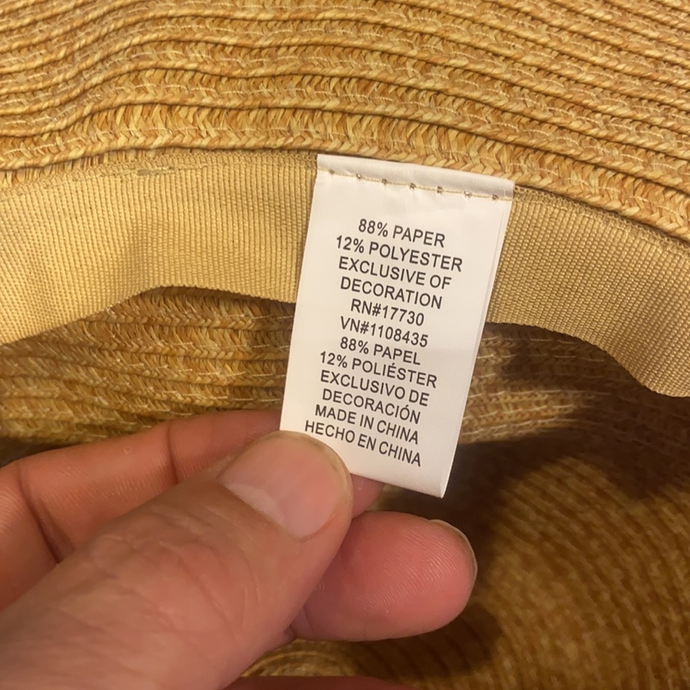 Target straw hat - Picture 7 of 8